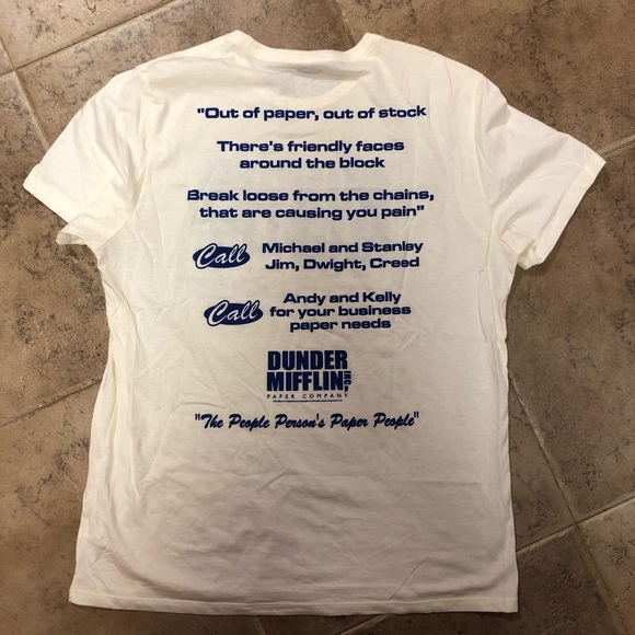 Dunder Mifflin Women’s Tee - Picture 3 of 5